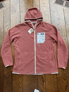 Patagonia Men's R1 Air Full Zip Hoody Jacket Size XXL Burl Red NWT $179 Retail - Picture 1 of 6