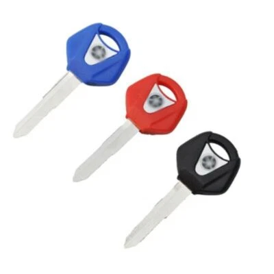 3 PCS For Yamaha TTR250 XT250 WR250R XVS650 VMAX1700 Motorcycle Blank Key Uncut - Image 1 of 4