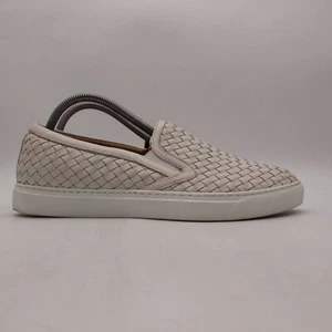M. Gemi Woven Cerchio Dove Gray Women's Size EU 42 Slip-on Loafer Sneakers - Picture 1 of 11