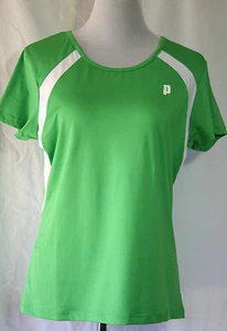 Prince Tennis Damen Crew Neck Tee Funktionsshirt T-Shirt grün Gr L 42 - Picture 1 of 3