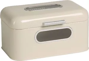 ECHTWERK EW-BB-0125S Cubo de pan pequeño retro, metal, crema - Imagen 1 de 2