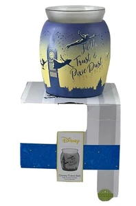 Scentsy Disney Peter Pan Tinker Bell Warmer Faith, Trust, Pixie Dust RETIRED NIB - Picture 1 of 9