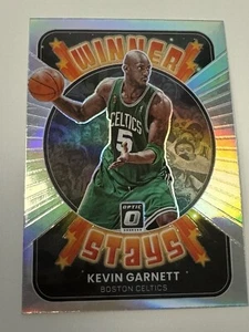 Panini Donruss Optic 2021-22 - Winner Stays Holo Prizm #11 Kevin Garnett Celtics - Imagen 1 de 2