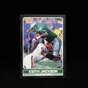 1990 Keith Jackson  Philadelphia Eagles Score Young Superstars #6 - Picture 1 of 2