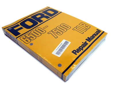 Ford 6500, 7500 TLB трактор погрузчик экскаватор сервис руководство ремонтная мастерская книга новый - Изображение 1 из 4