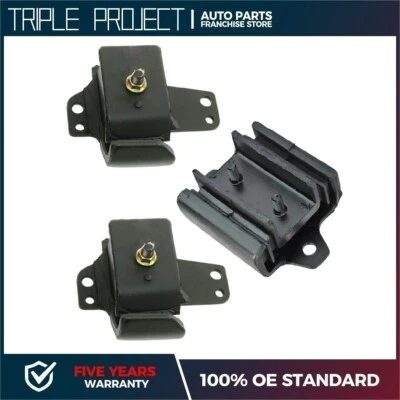 KIT DE MONTAJE DE TRANSMISIÓN DE MOTOR JUEGO DE 3 para Nissan Pathfinder D21 2.4L Foto 1 de 4