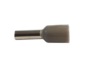 Aderendhülsen 2,5mm² isoliert grau - 100 Stück - Picture 1 of 1