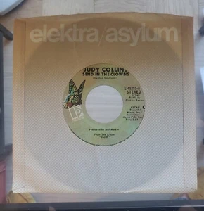 JUDY COLLINS - Send In The Clowns / Houses 1975 45 RPM VG+ F96 - Picture 1 of 6