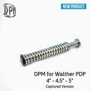 DPM Recoil reduction Spring for Walther PDP 4″ – 4.5″ – 5″ Capture