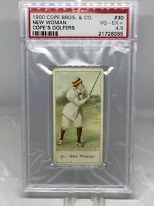1900 Cope’s Golfers #30 New Woman PSA 4.5 - Picture 1 of 2