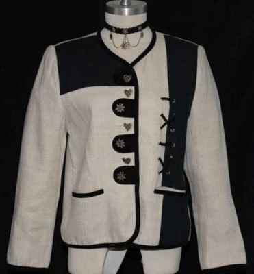 ЛЬНЯНОЙ немецкий куртка над пальто женщин лето Sport езды платье костюм B39» 36 8 S - Изображение 1 из 4