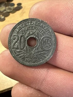 20 Centimes LINDAUER 1946 super ++ - Photo 1/2