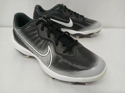 Chuteiras de beisebol masculinas Nike Alpha Huarache Varsity 4 baixas DJ6516-010 pretas tamanho 9 - Imagem 1 de 4