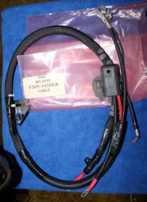 NOS 1993 1994 LINCOLN TOWN CAR POSITIVO N NEGATIVO CABOS DE BATERIA F3VY 14300 A - Imagem 1 de 4