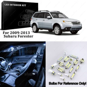 10pcs White Reverse + Tag + Interior LED Light Fit For 2009-2013 Subaru Forester - Bild 1 von 10