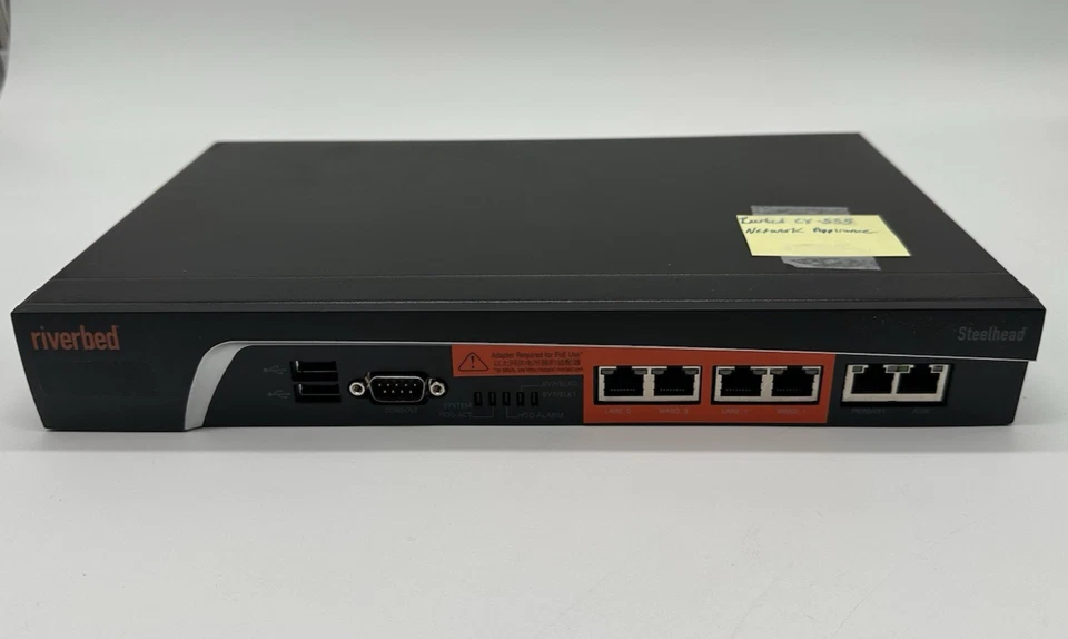 Riverbed Steelhead CX-555 Series CXA-00555-B010-E Network Appliance-No AC - Image 1 of 4