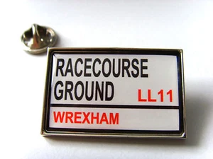 CRUSADERS STADIUM STREET ROAD SIGN LAPEL PIN BADGE GIFT - Picture 1 of 1