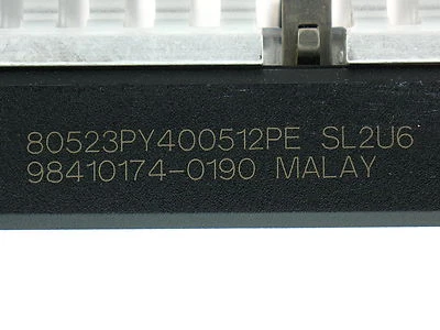 80523PY400512PE SL2U6 (D6528-69001) Intel Pentium II Slot 1 - Image 1 of 4