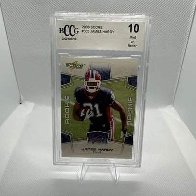 2008 Score - Rookie James Hardy #363 (RC) - Image 1 of 2