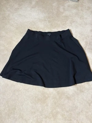 Falda Torrid para mujer 2 negra midi corte circular acampanada talla grande Foto 1 de 3