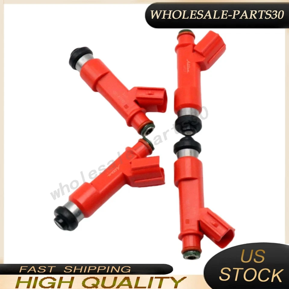 4x Inyectores de combustible para Toyota Corolla 1,8 L 1998-2008 y Matrix 1,8 L 2003-2008 Foto 1 de 4