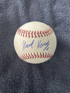 NICK KURTZ SIGNED AUTOGRAPHED BASEBALL JSA COA ATHLETICS 2024 1ST RD PICK - Picture 1 of 4