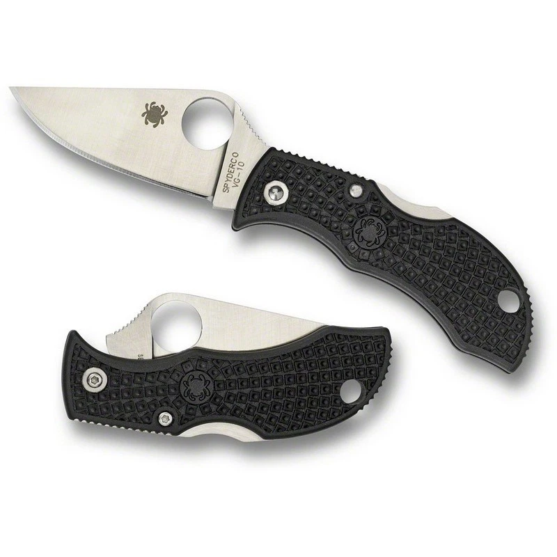 Cuchillo Plegable Ligero Spyderco MBKP Manbug 1.95" VG-10 Hoja Borde Liso, Foto 1 de 1