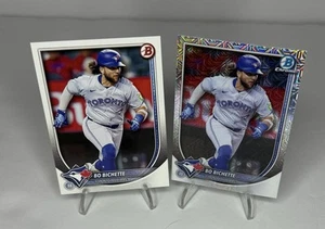 2025 Bowman Chrome Mojo Refractor Bo Bichette #92 Blue Jays ⚾️👀& Base Card - Bild 1 von 2
