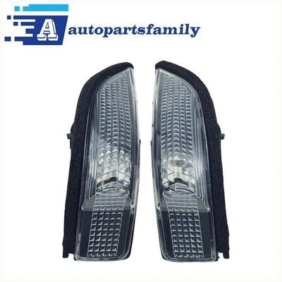 2PCS For Toyota Yaris Vitz Camry Left Right Side Mirror Turn Signal Lights LED  - Изображение 1 из 4