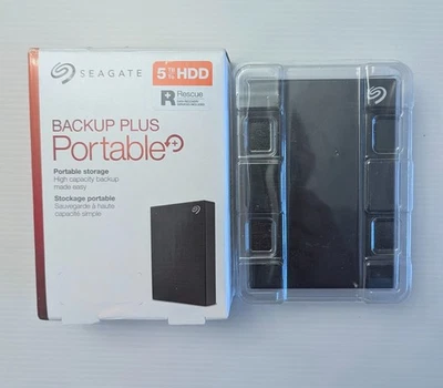 Seagate Backup Plus Portable+ 5TB Portable External Hard Drive NEW OPEN BOX - Image 1 of 2