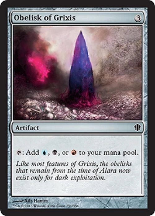 Obelisk of Grixis - Light Play MTG Commander 2013 Edition - Image 1 of 1