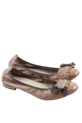 KäMPGEN Bailerinas Mujeres Bailarinas Talla EU 41 marrón look casual - Imagen 1 de 4