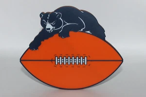 Chicago Bears 3D gedruckt Logo Schild Wand Schreibtisch Regal Kunst - Bild 1 von 3