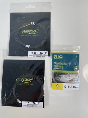 Lote de 3 líneas de peces mosca 2 línea de productos Airflo 1 Rio Foto 1 de 4