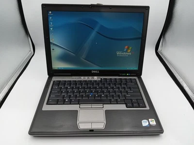 Dell Latitude D620 Laptop Intel Core 2 Duo 2GB RAM 80GB HDD XP RS232 *READ* -RR - Image 1 of 4