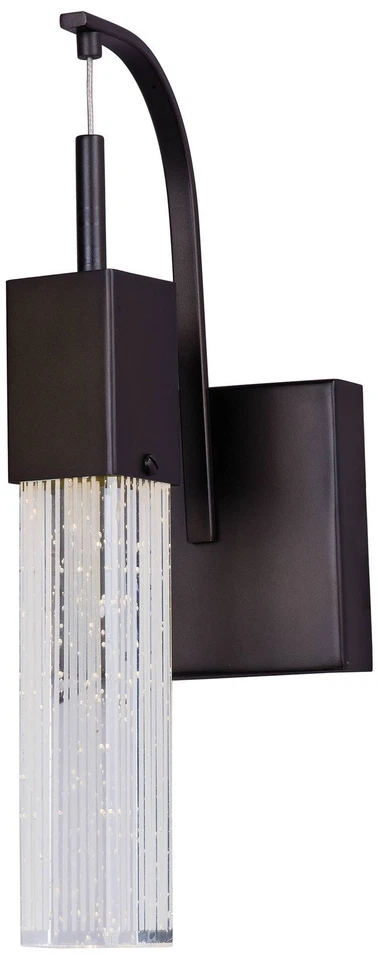 Aplique de pared LED ET2 Fizz III 14 1/2" alto bronce Foto 1 de 1