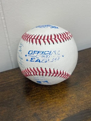 2013 NC State NCSU Wolfpack PACK9 CWS Omaha Signed Baseball Trea Turner Rodon - Image 1 of 4