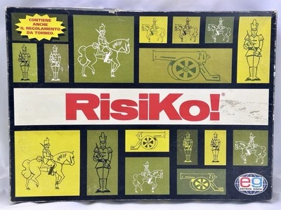 Risiko Risk Risiko! Herausgeber Spiele Eg 1997 Vintage COD 1800 Made IN Italy - Bild 1 von 4