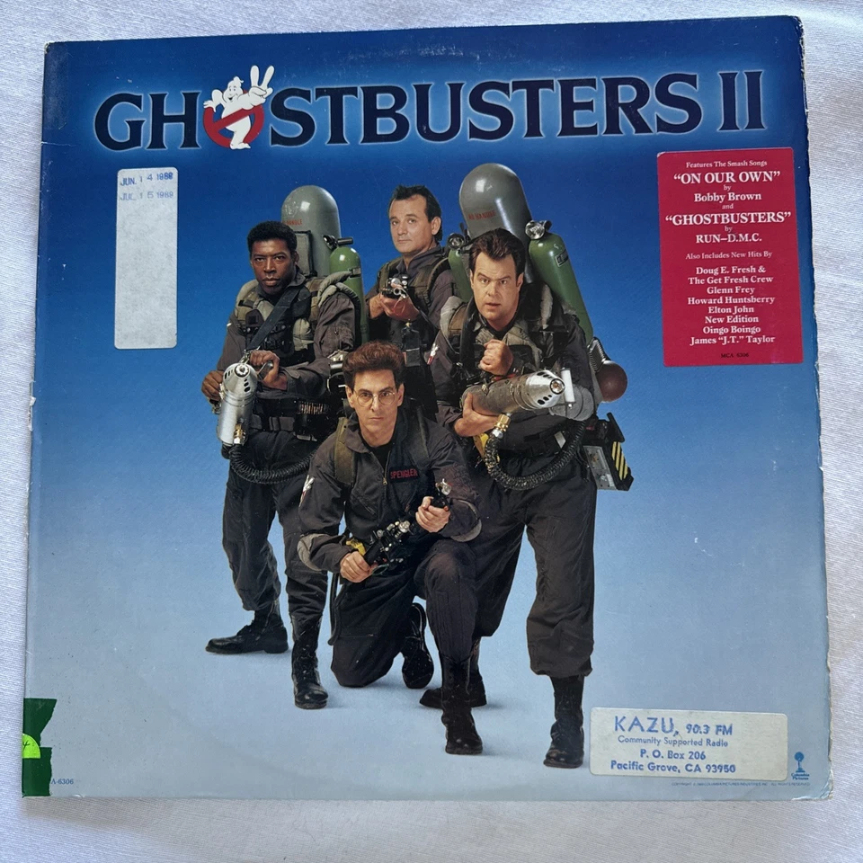 Ghostbusters II Soundtrack Album - Run DMC & Bobby Brown - Vinyl 1989 - Image 1 of 4