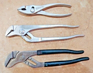 Alicates para juntas de ranura de diamante Duluth Minn. HL 19-1/2 K36 HL110P hechos en EE. UU. - Imagen 1 de 24
