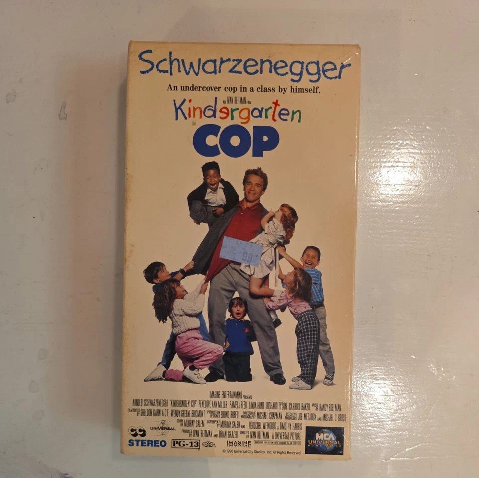 Kindergarten Cop (VHS, 1991) Foto 1 de 3