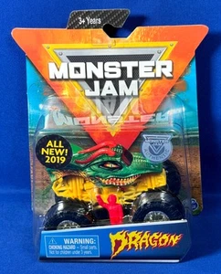 New - DRAGON - Monster Jam Vehicle 2019 - 1:64 - Truck CAR with Figure - Picture 1 of 5
