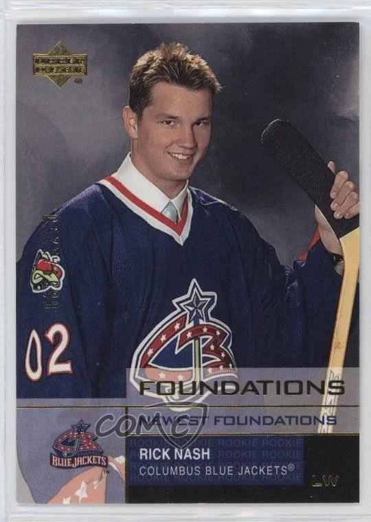 2002-03 Upper Deck Foundations /1250 Rick Nash #149 Rookie RC - Image 1 of 2
