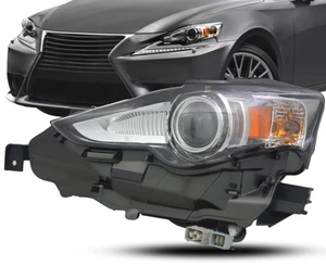 For Lexus 2014-2016 IS350 IS300 IS200t Headlight Assembly HID Left Side CAPA - Picture 1 of 9