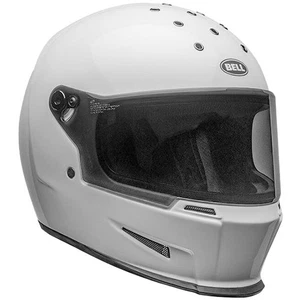 Bell Eliminator Motorbike Motorcycle Helmet - Gloss White - Picture 1 of 6