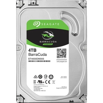 Seagate BarraCuda ST4000LM024 4 TB Hard Drive - 2.5  Internal - SATA (SATA/600) - Image 1 of 4