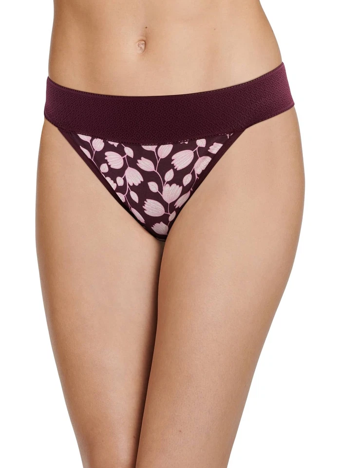 Jockey Women's Soft Touch Lace Modal Thong - Image 1 of 1