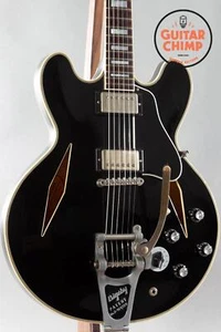 2017 Gibson Custom Shop Shinichi Ubukata ES-355 Vintage Ebony VOS #068 of 150 - Picture 1 of 20