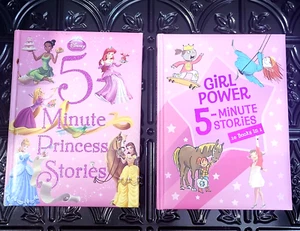 Set of 2 Girls Books Princess Stories Girl Power Stories - Imagen 1 de 3