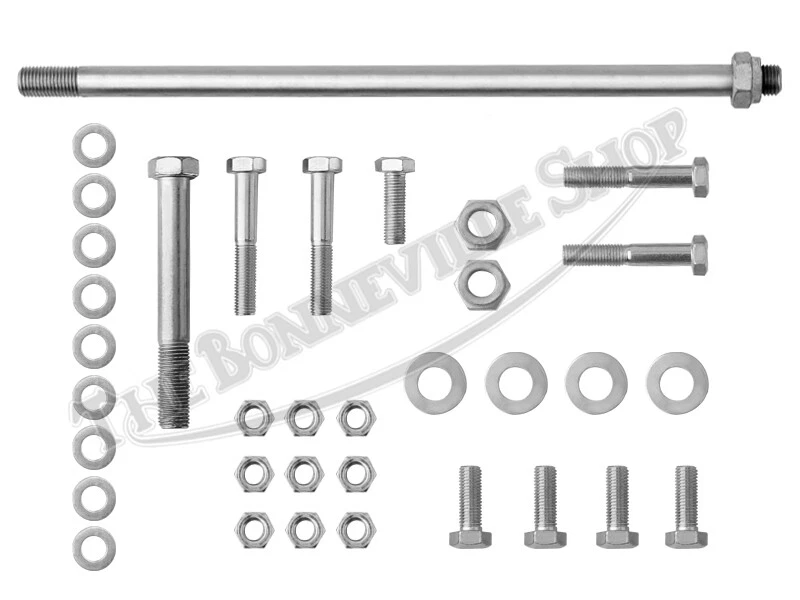 Juego de pernos de motor a cuadro Triumph 650 750 Bonneville Tiger 1971-82 PN# TBS-0068 Foto 1 de 1